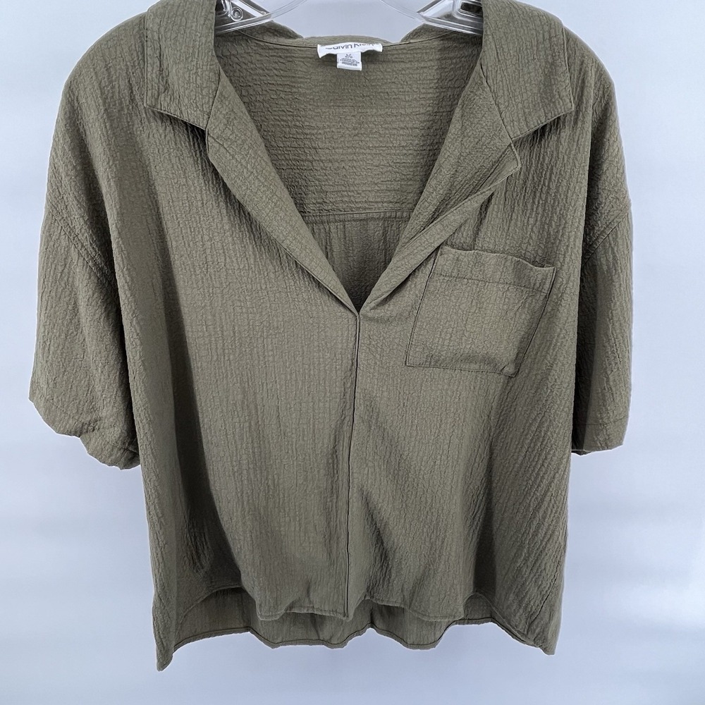 Women's Calvin Klein Loose Top Blouse‎ Large